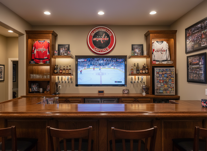 Custom Bourbon Barrel Lid – Washington Capitals Inspired