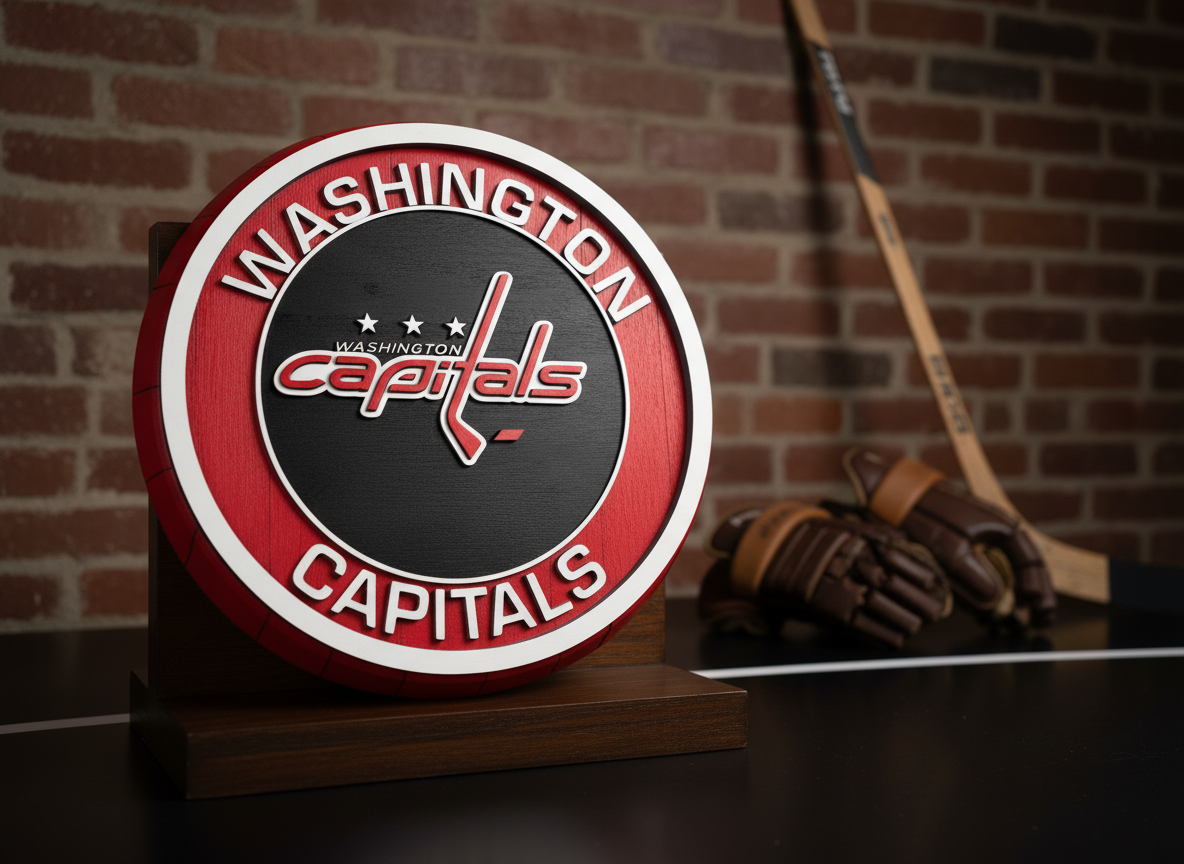 Custom Bourbon Barrel Lid – Washington Capitals Inspired