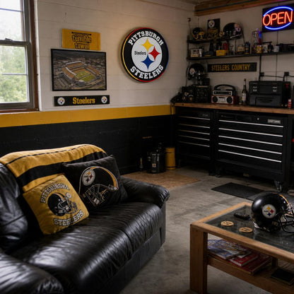 Pittsburgh Football Bourbon Lid