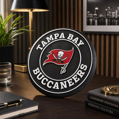 Tampa Football-Inspired Custom Engraved Barrel Lid