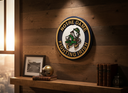 Notre Dame Fighting Irish Bourbon Barrel Lid